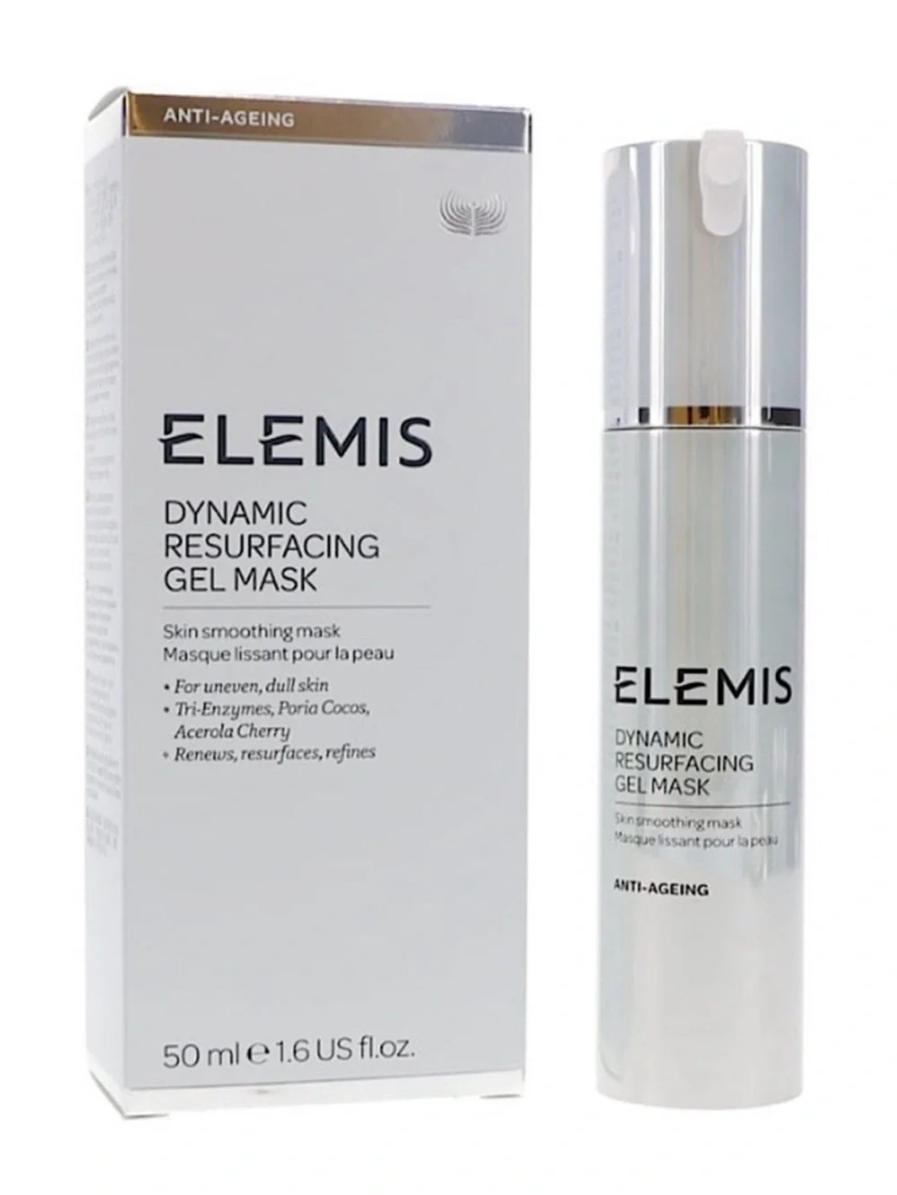 ELEMIS Dynamic Resurfacing Gel Mask - Skin Smoothing Mask  1.6 fl oz / 50 ml